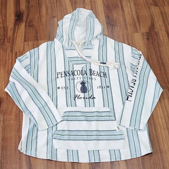 Southern Spirit Striped Pensacola Beach Pullover - Picture 1 of 7